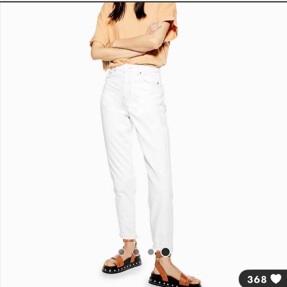 TOPSHOP Mom high-rise tapered jeans - Picture 4 of 8